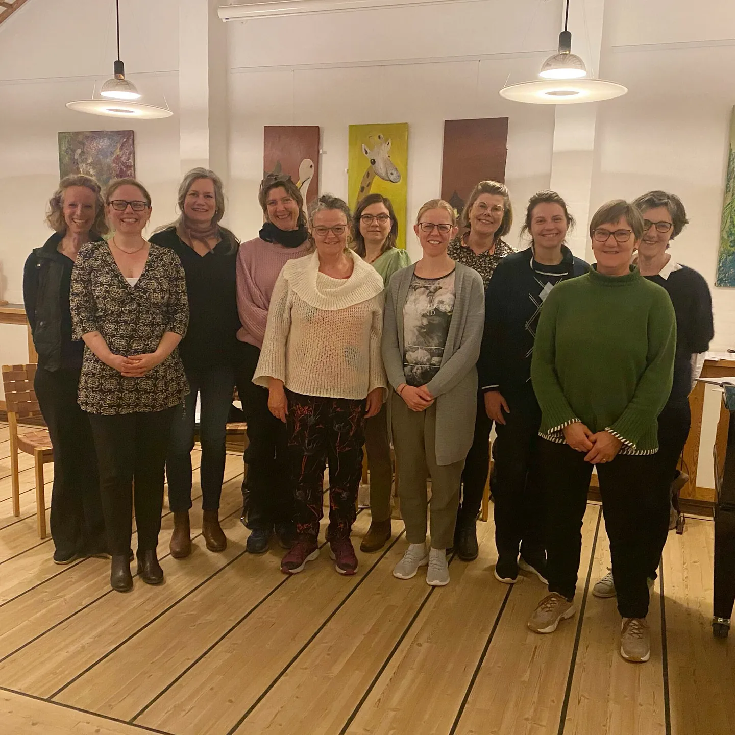elsted koret poserer til et billede